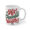 Festive Santa 11oz Christmas Mug  - Holiday Cheer Coffee Cup