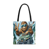 Sasquatch Adventure Tote Bag, Funny Outdoor Enthusiast Gift, Outdoor Lovers Bag, Quirky Shopping Tote, Camping Accessory
