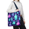 Magical Potion Tote Bag, Boho Style Bag, Colorful Canvas Shopper, Witchy Gift, Eco-Friendly Tote for Everyday Use