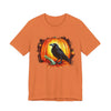 Halloween Raven Tee - Spooky T-Shirt, Unisex Halloween Shirt, Fall Fashion, Pumpkin Lover Gift, Cozy Casual Wear