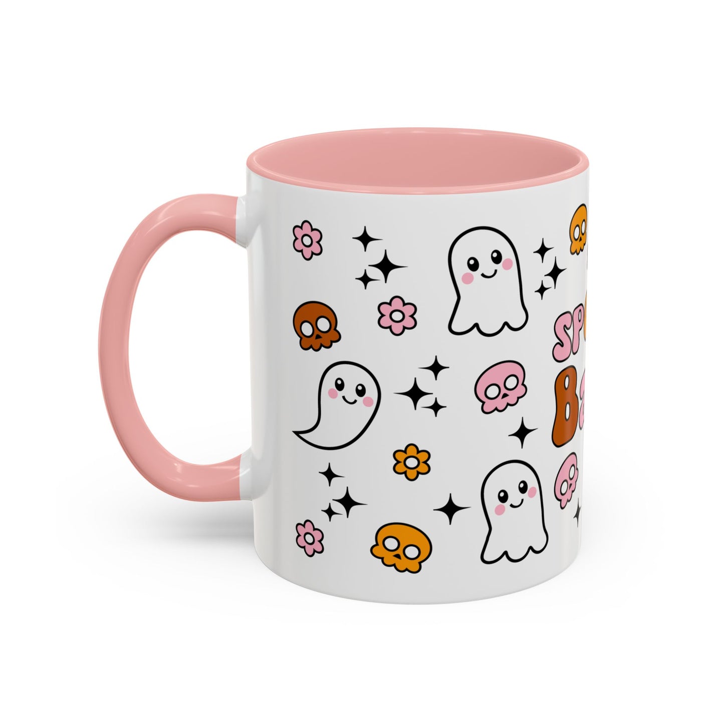 Spooky Babe Coffee Mug | Halloween Mug, Cute Ghost Mug, Funny Gift, Ghostly Coffee Cup