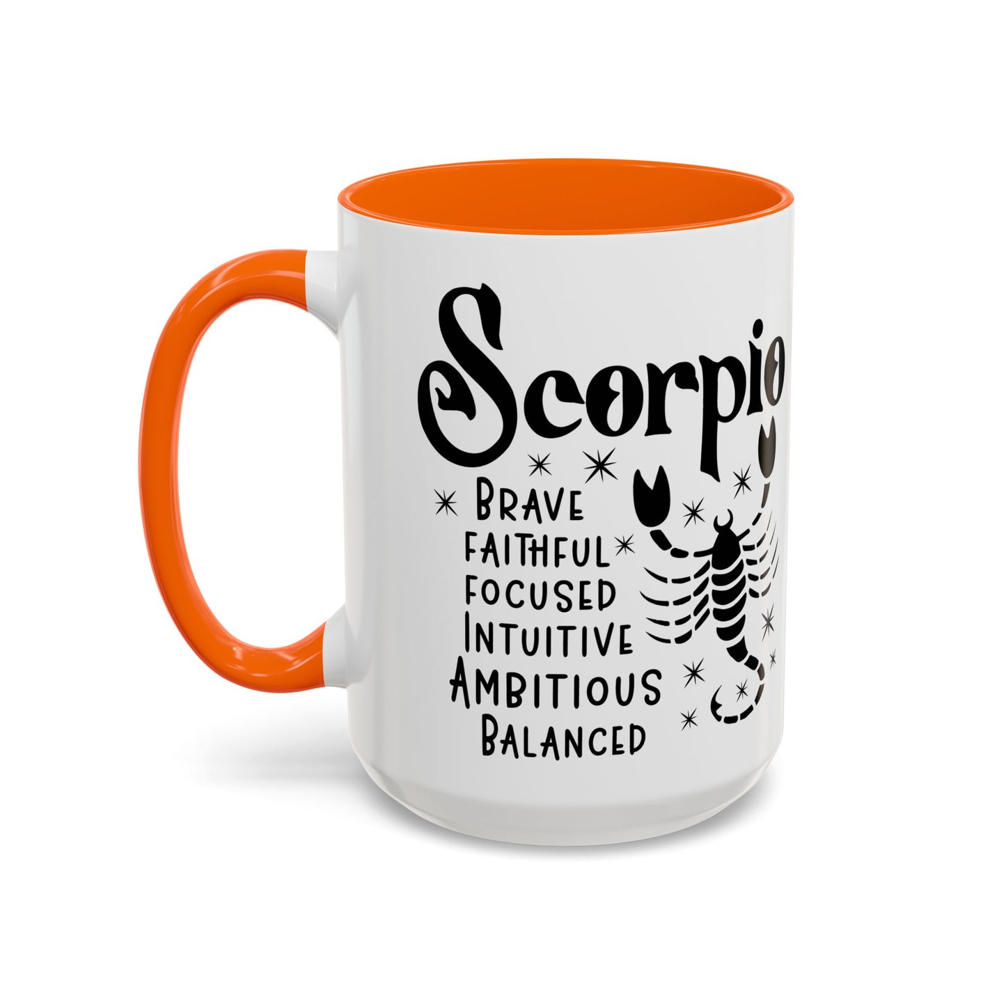 Scorpio Zodiac Sign Coffee Mug - Unique Horoscope Mug With Personality Traits