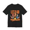 Let's Go Ghouls Halloween Graphic Tee, Unisex Jersey Short Sleeve T-Shirt, Let’s Go Ghouls, Spooky Shirt, Autumn Apparel, Costume Party Top