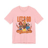 Let's Go Ghouls Halloween Graphic Tee, Unisex Jersey Short Sleeve T-Shirt, Let’s Go Ghouls, Spooky Shirt, Autumn Apparel, Costume Party Top
