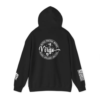 Virgo Zodiac Hoodie, Astrology Hooded Sweatshirt, Zodiac Gift, Unisex Pullover, Astrology Apparel, Birthday Horoscope Gift