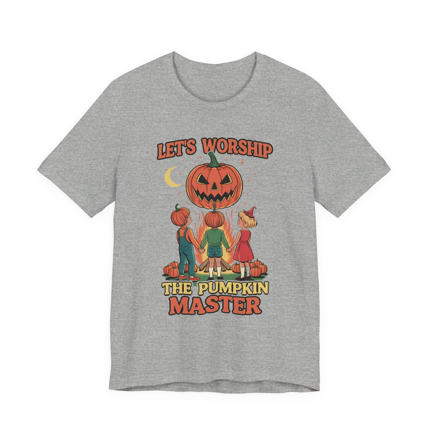 Halloween Pumpkin Master Tee, Unisex T-Shirt, Fall Fashion, Halloween Costume, Spooky Season Shirt, Trick or Treat Apparel