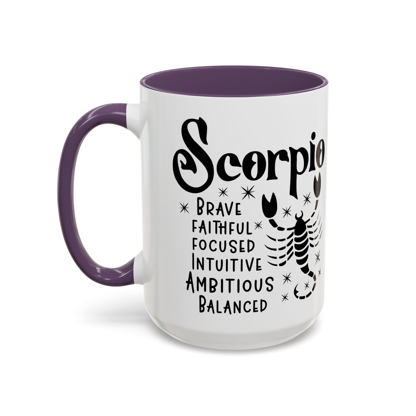 Scorpio Zodiac Sign Coffee Mug - Unique Horoscope Mug With Personality Traits