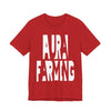 "Aura Farming" Unisex Adult Jersey Knit Short Sleeve T-Shirt Shirt