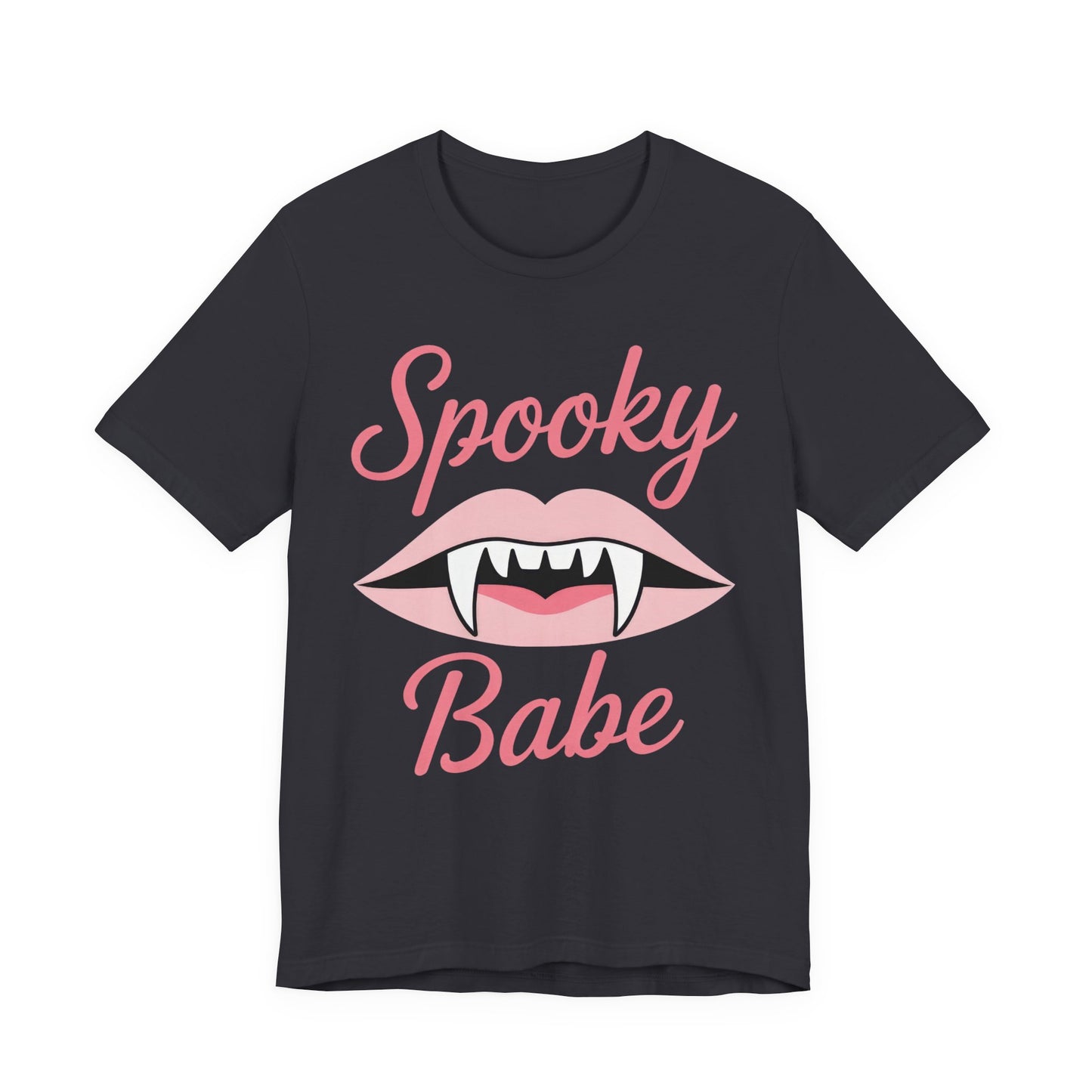 Spooky Babe Tee - Unisex Jersey Short Sleeve T-Shirt, Halloween Outfit, Casual Wear, Gift for Her, Graphic Tee