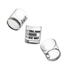 "Getting Drunk Please Wait" Loading Bar Rocks Glass, Funny Barware, Party Drinkware, Novelty Cocktail Glass