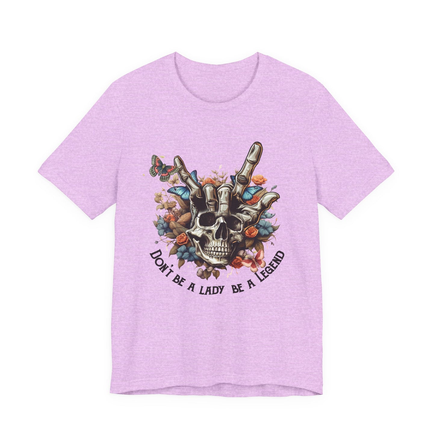 Legendary Skull Graphic Tee | Unisex Short Sleeve T-Shirt, Alternative Fashion, Edgy Apparel, Gift for Her, Statement Tee