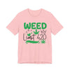 Weed Limit 420 Graphic Tee | Unisex Short Sleeve T-Shirt, Cannabis Lover Shirt, Stoner Apparel Gift, 420 Celebration Shirt, Casual Summer Streetwear