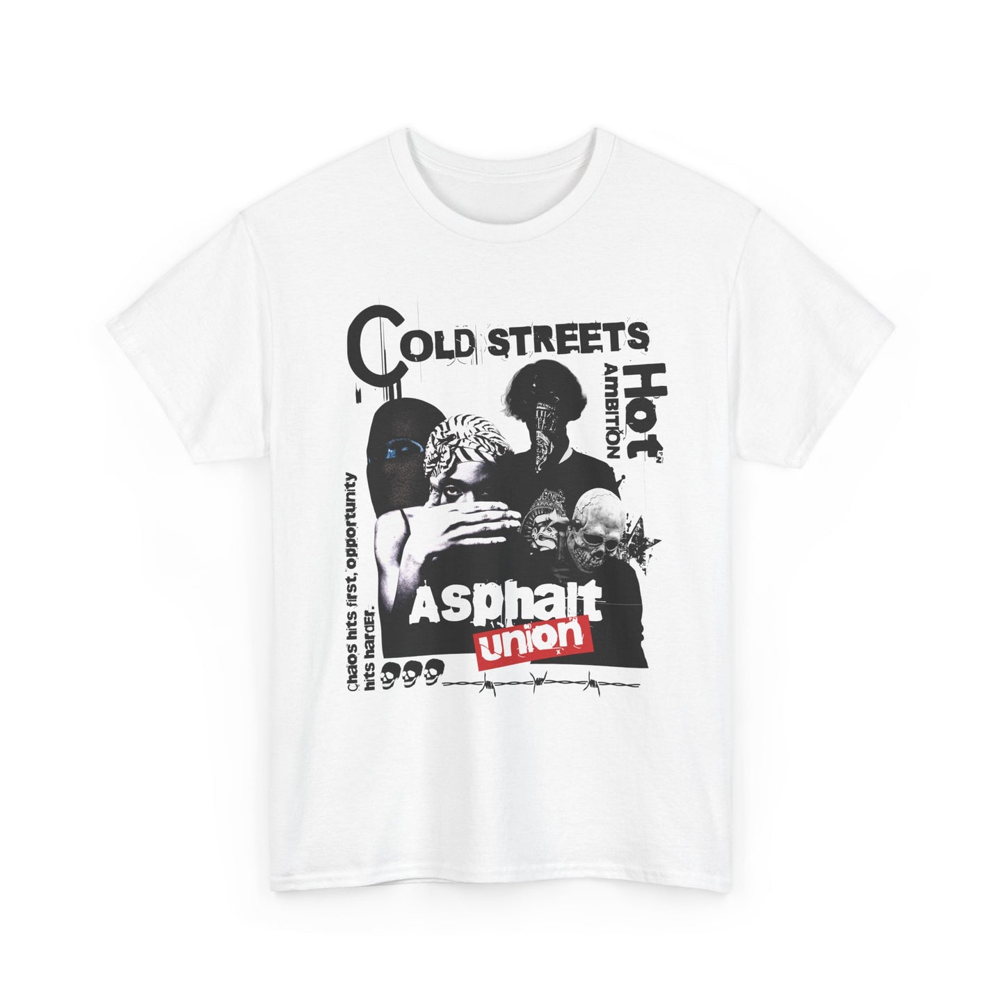 Asphalt Union Graphic Tee | Retro Streetwear T-Shirt
