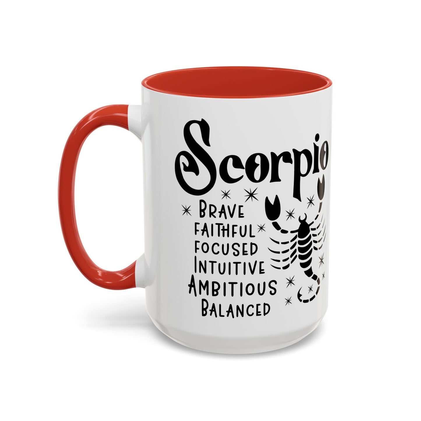 Scorpio Zodiac Sign Coffee Mug - Unique Horoscope Mug With Personality Traits