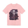 Mystical Halloween Night Tee, Unisex Short Sleeve T-Shirt, Halloween Shirt, Spooky Tee, Fall Fashion, Ghostly Vibes