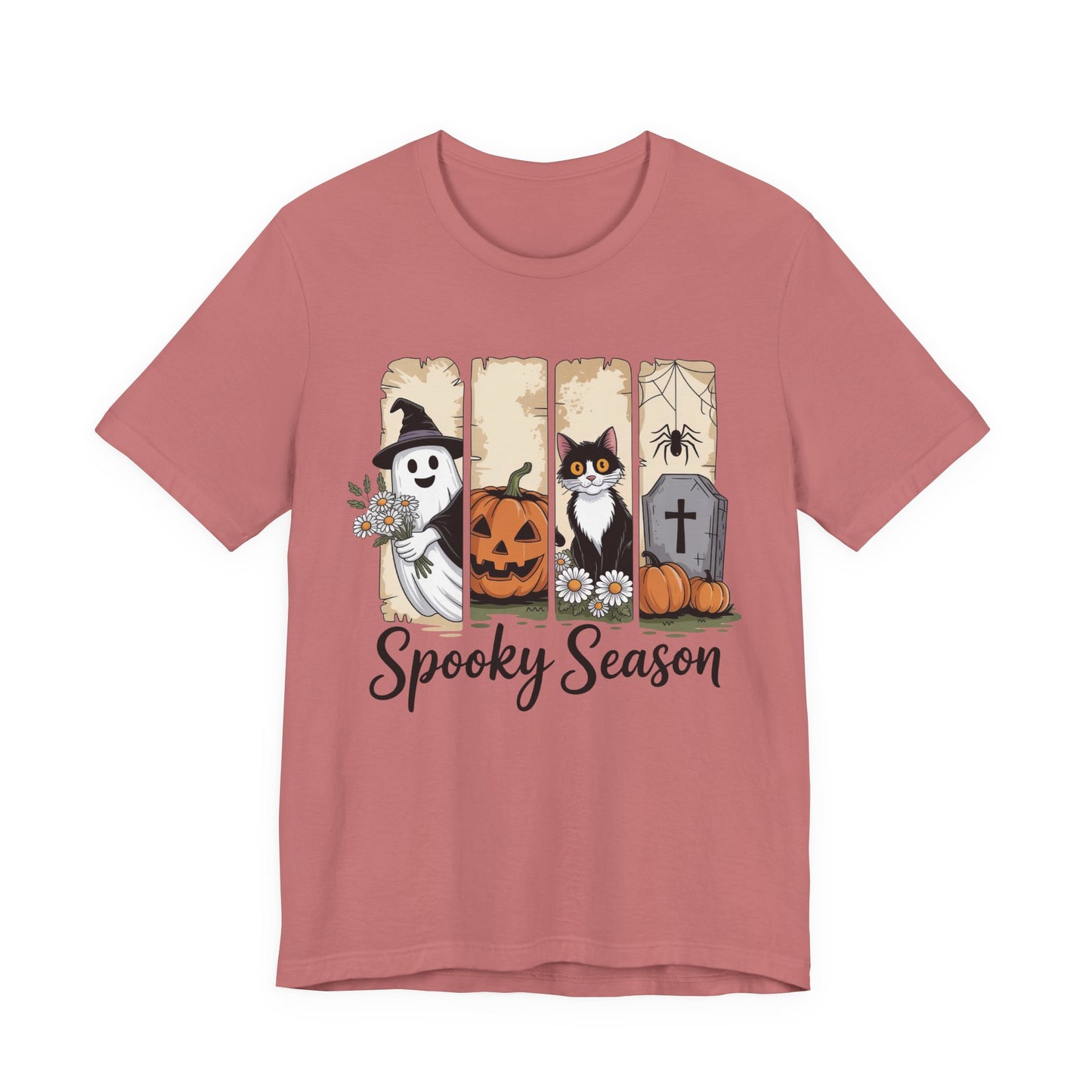 Spooky Season Halloween Tee, Unisex T-Shirt, Fall Fashion, October Apparel, Halloween Gift, Costume Shirt