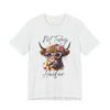 Not Today Heifer Graphic Tee | Unisex Short Sleeve T-Shirt, Funny Cow Tee, Animal Lover Gift, Farmhouse Style Top, Casual Wear, Gift for Him or Her