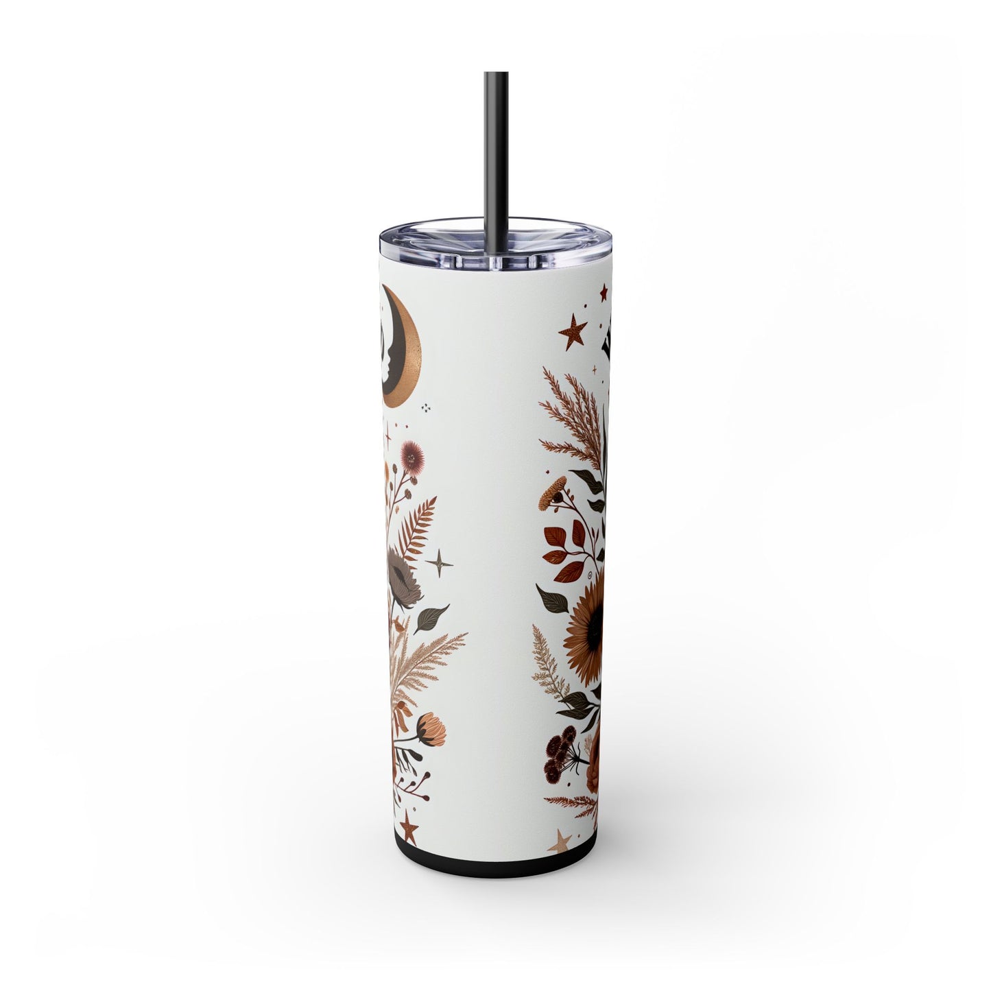 Enchanting Witchy 20oz Tumbler With Straw, Ideal for Autumn Gatherings, Gift for Witches, Cute Drinkware for Halloween, Boho Style