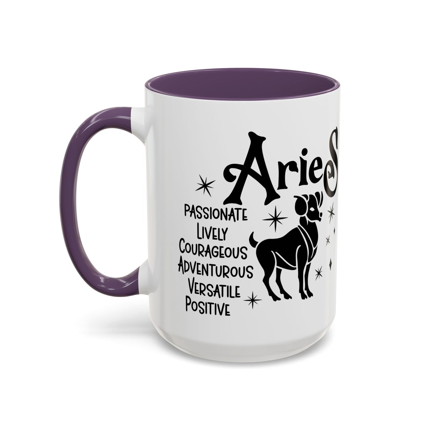 Aries Zodiac Sign Coffee Mug - Unique Horoscope Mug With Personality Traits