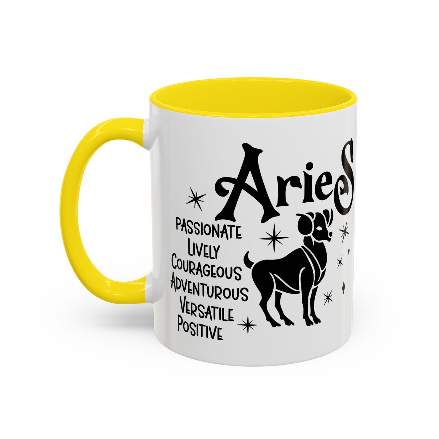 Aries Zodiac Sign Coffee Mug - Unique Horoscope Mug With Personality Traits