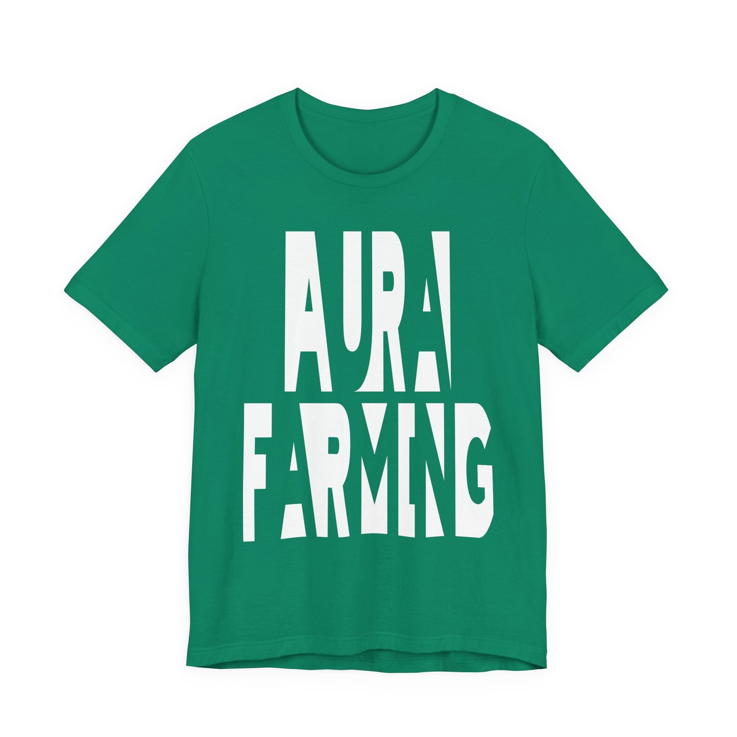 "Aura Farming" Unisex Adult Jersey Knit Short Sleeve T-Shirt Shirt