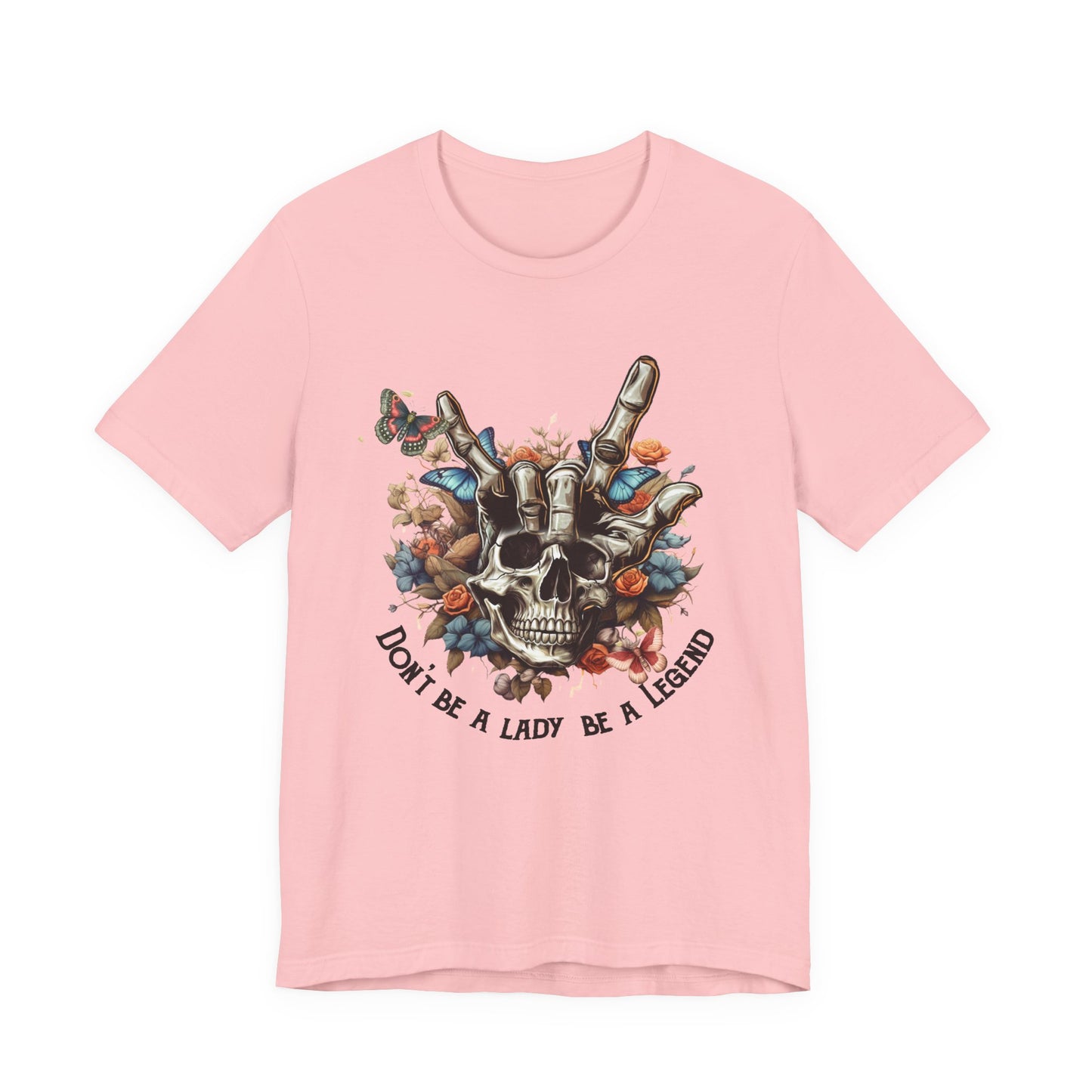 Legendary Skull Graphic Tee | Unisex Short Sleeve T-Shirt, Alternative Fashion, Edgy Apparel, Gift for Her, Statement Tee