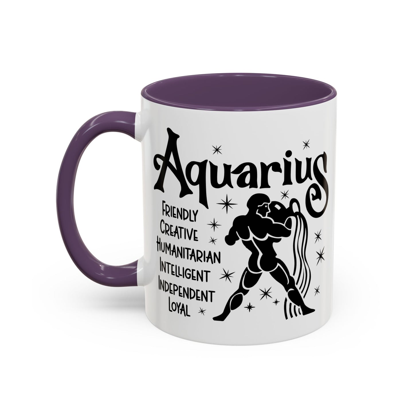 Aquarius Zodiac Sign Coffee Mug - Unique Horoscope Mug With Personality Traits