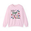 Jingle All the Way Sweatshirt - Cozy Unisex Holiday Crewneck