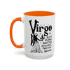 Virgo Zodiac Sign Coffee Mug - Unique Horoscope Mug With Personality Traits