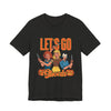 Let's Go Ghouls Halloween Graphic Tee, Unisex Jersey Short Sleeve T-Shirt, Let’s Go Ghouls, Spooky Shirt, Autumn Apparel, Costume Party Top
