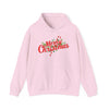 "Merry Christmas" Candy Cane Hoodie | Christmas Festive Holiday Hooded Sweatshirt