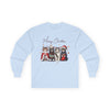 Festive Christmas Cats Long Sleeve Tee | Merry Christmas Shirt