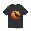 Halloween Raven Tee - Spooky T-Shirt, Unisex Halloween Shirt, Fall Fashion, Pumpkin Lover Gift, Cozy Casual Wear