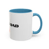 Badass Dad Accent Coffee Mug - Perfect Gift for Father's Day