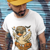 Spooky Dude Duck Tee - Fun Halloween T-Shirt, Unisex Graphic Shirt, Casual Wear, Halloween Costume, Gifts for Friends