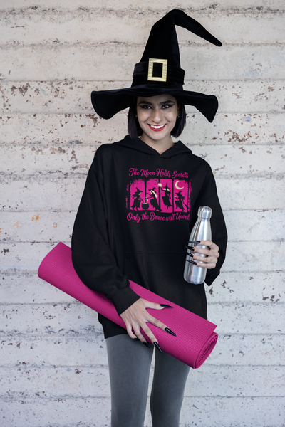 Witches Dancing in the Moonlight Hoodie - Perfect for Everyday Comfort, Gift Idea, Fitness, Fall Fashion, Cozy Layer