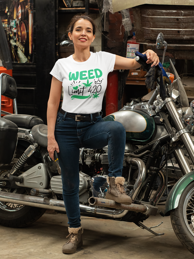 Weed Limit 420 Graphic Tee | Unisex Short Sleeve T-Shirt, Cannabis Lover Shirt, Stoner Apparel Gift, 420 Celebration Shirt, Casual Summer Streetwear