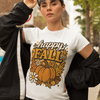 Happy Fall Pumpkin Graphic Tee | Unisex Short Sleeve T-Shirt, Autumn Tee, Seasonal Apparel, Thanksgiving Gift, Cozy Fall Vibes, Graphic Tee, Pumpkin Shirt