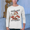 Santa Says Six Seven | Unisex Long Sleeve Tee | Merry Christmas Shirt, Funny Holiday Shirt