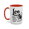 Leo Zodiac Sign Coffee Mug - Unique Horoscope Mug With Personality Traits
