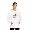Happy Holidays Christmas Tree Hoodie | Christmas Festive Holiday Hooded Sweatshirt