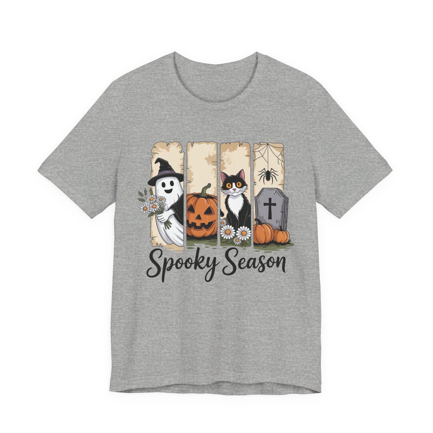 Spooky Season Halloween Tee, Unisex T-Shirt, Fall Fashion, October Apparel, Halloween Gift, Costume Shirt