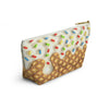 Ice Cream Cone Accessory Pouch, Fun Makeup Bag, Cute Storage for Travel, Perfect Gift for Ice Cream Lovers, Birthday Party Favor