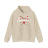 "Merry Christmas" Candy Cane Hoodie | Christmas Festive Holiday Hooded Sweatshirt