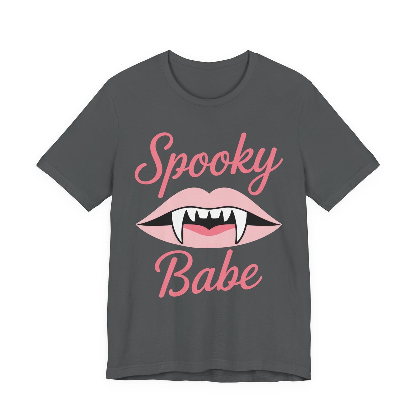 Spooky Babe Tee - Unisex Jersey Short Sleeve T-Shirt, Halloween Outfit, Casual Wear, Gift for Her, Graphic Tee