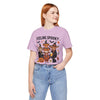 Feeling Spooky Halloween Cows Tee, Unisex Short Sleeve Shirt, Fall Apparel, Halloween Costume, Gift for Pet Lovers