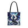 Mystical Dragon Tote Bag, Fantasy Art Bag, Dragon Lover Gift, Unique Shopping Bag, Perfect for Holidays