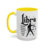 Libra Zodiac Sign Coffee Mug - Unique Horoscope Mug With Personality Traits