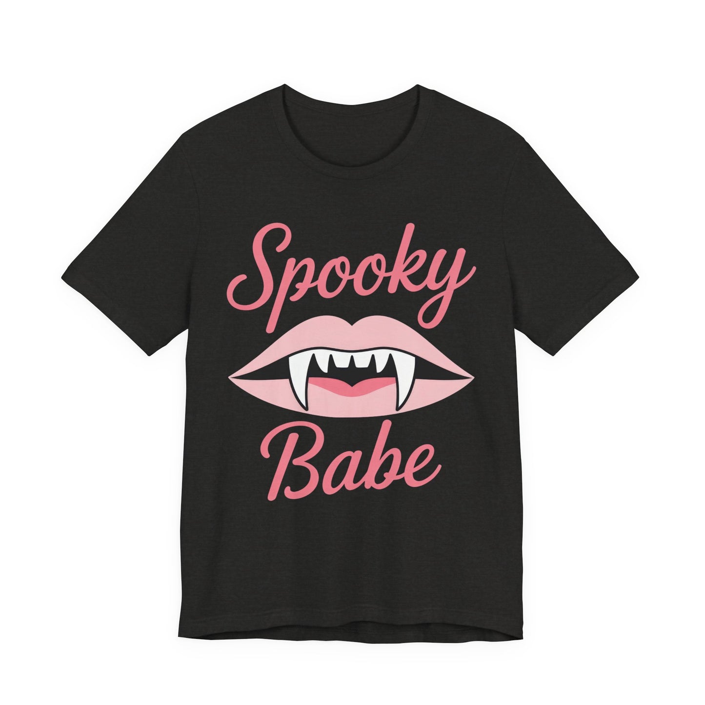 Spooky Babe Tee - Unisex Jersey Short Sleeve T-Shirt, Halloween Outfit, Casual Wear, Gift for Her, Graphic Tee