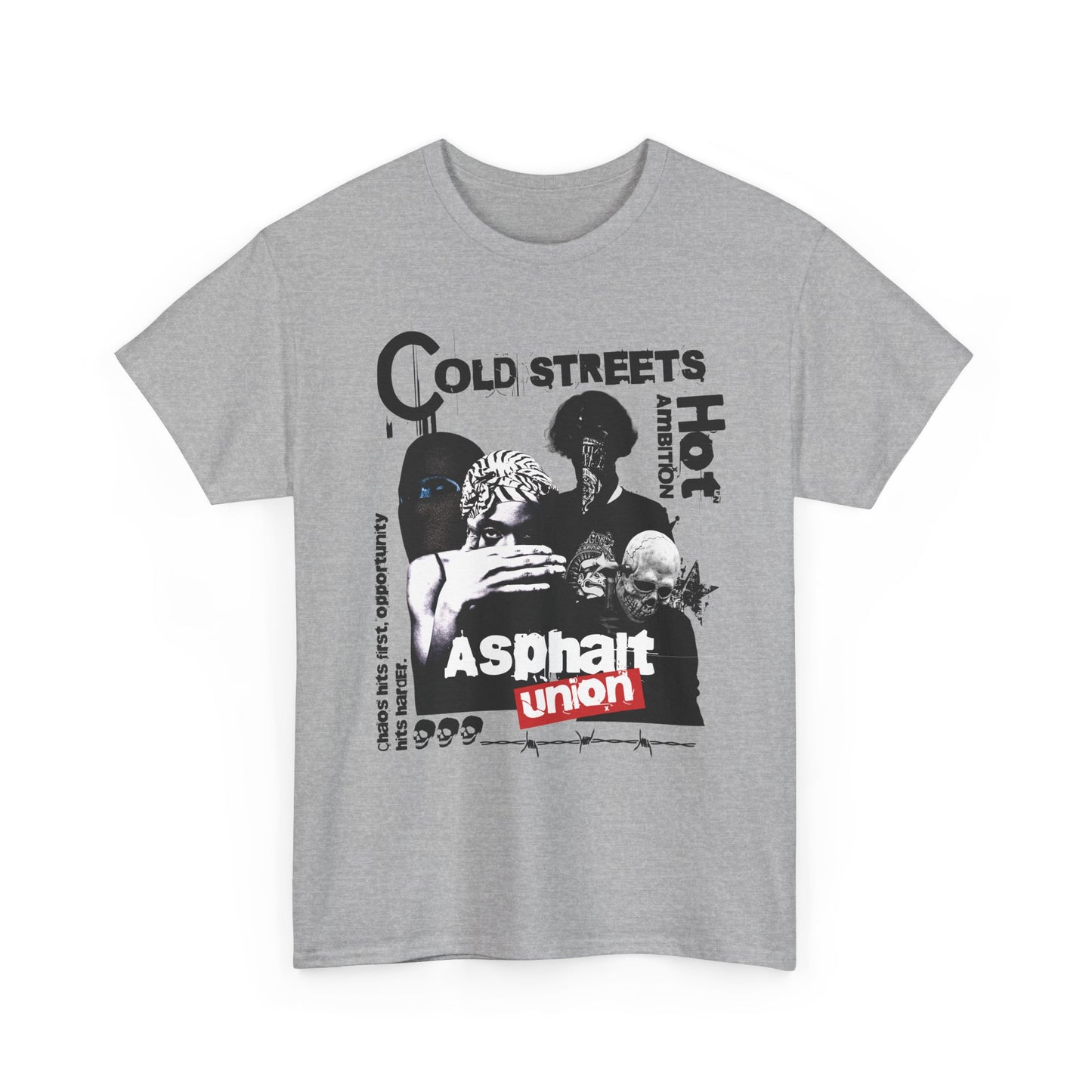 Asphalt Union Graphic Tee | Retro Streetwear T-Shirt